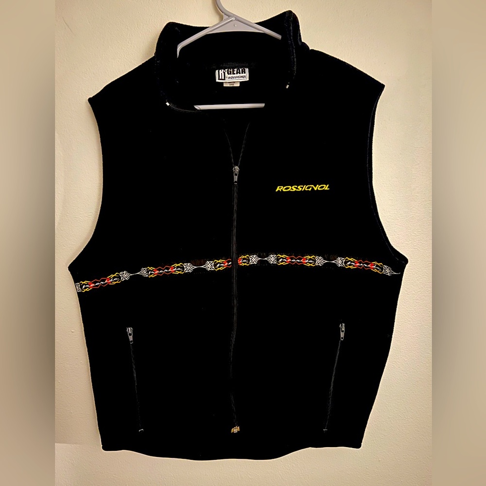 Vintage Rossignol fleece vest